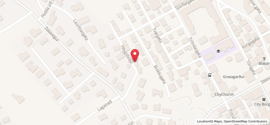 Ólavur Jacobsen map location