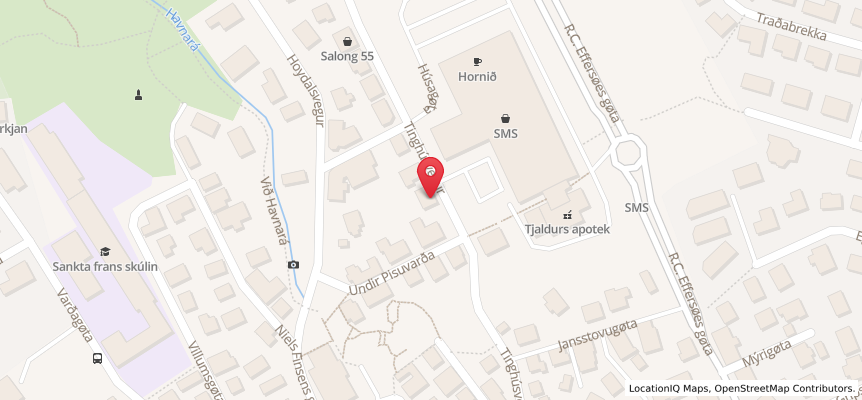 Finnur Justinussen map location