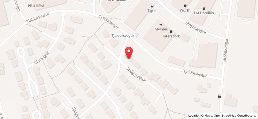 John Erik Hansen map location