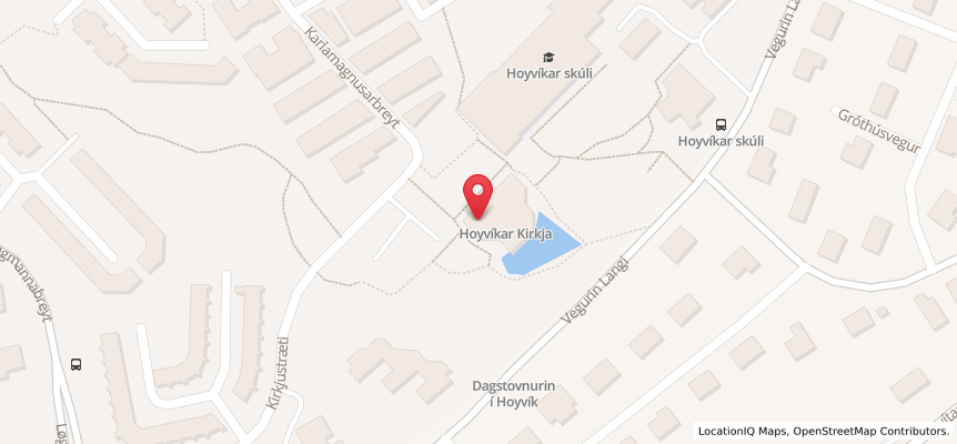 Hoyvíkar Kirkja map location