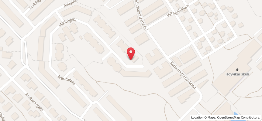 Beinta Holm Jacobsen map location