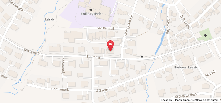 John Lervig map location