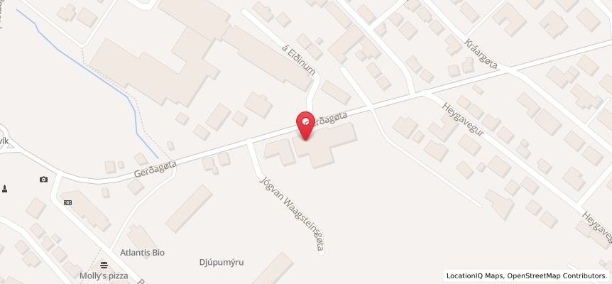 - Grønastova map location